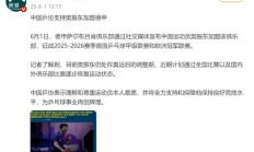 世俱杯:樊振东加盟德甲年薪多少钱？球队经理回应樊振东德甲联赛待遇